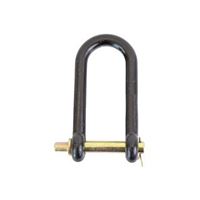 Koch 4005503/M465 General-Purpose Clevis, 3/4 x 3/4 in, 10000 lb Working Load, 6-3/16 in L Usable, Powder-Coated 