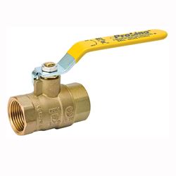 B & K 107-814NL Ball Valve, 3/4 in Connection, FPT x FPT, 600/125 psi Pressure, Manual Actuator, Brass Body 