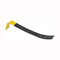 Stanley 55-515 Pry Bar, 12-3/4 in L, Beveled Tip, 1-3/4 in Claw Blade Width 1, 1-3/4 in Claw Blade Width 2 Tip, HCS 