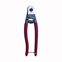 Crescent HKPorter 0690TN Cable Cutter, 3/16 in Cutting Capacity, 7-1/2 in OAL, Steel Jaw