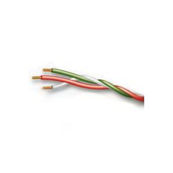 CCI 5407 Bell Wire, 18 AWG Wire, 2 -Conductor, Thermoplastic Insulation, Red/White Sheath, 150 V 