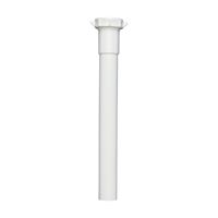 Plumb Pak PP944W Pipe Extension Tube, 1-1/4 x 1-1/4 in, 6 in L, Slip-Joint, Plastic, White 