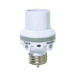 Westek SLC6CBC-4 Light Control Socket, 100 W, CFL/Incandescent/LED Lamp, White 