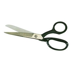 Crescent Wiss 427N Industrial Scissor, 7-1/8 in OAL, 2-3/4 in L Cut, Nickel Blade, Bent Handle, Black Handle 