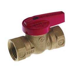 B & K ProLine Series 110-522HC Gas Ball Valve, 3/8 in Connection, FPT, 200 psi Pressure, Manual Actuator, Brass Body 