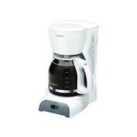Mr. Coffee SK12-RB Coffee Maker, 12 Cups Capacity, 900 W, White