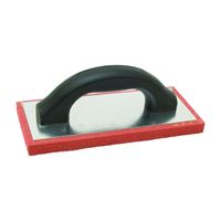 Marshalltown RRF94F Masonry Float, 9 in L Blade, 4 in W Blade, 5/8 in Thick Blade, Fine Rubber Blade, Plastic Handle 