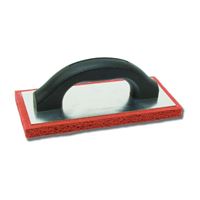 Marshalltown RRF94C Masonry Float, 9 in L Blade, 4 in W Blade, 5/8 in Thick Blade, Coarse Rubber Blade, Plastic Handle 
