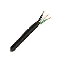 CCI 233850408 Electrical Cable, 18 AWG Wire, 3 -Conductor, Copper Conductor, TPE Insulation, TPE Sheath, 300 V 