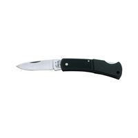 CASE 00156 Pocket Knife, 2.2 in L Blade, Tru-Sharp Surgical Stainless Steel Blade, 1-Blade, Black Handle 