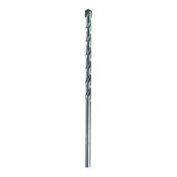 Irwin 5026005 Drill Bit, 1/4 in Dia, 13 in OAL, Percussion, Spiral Flute, 1-Flute, 1/4 in Dia Shank, Straight Shank 