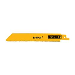 DeWALT DW4844 Reciprocating Saw Blade, 1 in W, 6 in L 