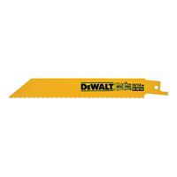 DeWALT DW4845 Reciprocating Saw Blade, 3/4 in W, 6 in L, 10/14 TPI 