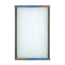 AAF 114301 Air Filter, 30 in L, 14 in W, Chipboard Frame, Pack of 12 