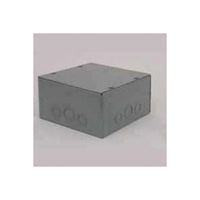RACO SC060604RC Pull Box Enclosure, 1 -Gang, Steel, Enamel-Coated, Surface Mounting 