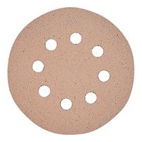DeWALT DW4307 Sanding Disc, 5 in Dia, Coated, Aluminum Oxide Abrasive, Paper Backing, 8-Hole 