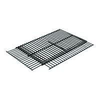 GrillPro 50335 Cooking Grill Grids, 24-1/2 in L, 16-1/2 in W, Steel, Porcelain Enamel-Coated 