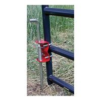 SpeeCo S16100200 Gate Anchor, Steel, Red, For: 1-5/8 to 2 in OD Round Tube Gate 