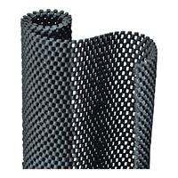Con-Tact 04F-C6L51-06 Shelf and Drawer Liner, 4 ft L, 12 in W, Foam/PVC, Black 