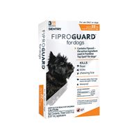 Sentry Fiproguard 02950 Flea and Tick Squeeze-On, Liquid, 3 Count 
