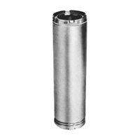AmeriVent 8HS-24 Chimney Pipe, 11 in OD, 24 in L, Galvanized Stainless Steel 
