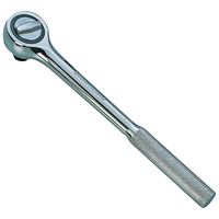 Vulcan RH6020 Ratchet Handle with Cap, 19 in OAL, Chrome