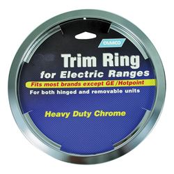 Camco 00353 Trim Ring, 8 in Dia, Chrome 
