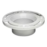 Oatey 43505 Closet Flange, 3, 4 in Connection, Plastic, For: 3 in, 4 in Pipes 