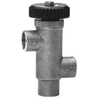 WATTS LF70A-F Hot Water Extender Tempering Valve, Brass, For: Domestic Water Supply Systems 