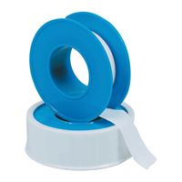 Harvey 017031-144 Thread Seal Tape, 100 in L, 1/2 in W, PTFE, Blue/White, Pack of 144 