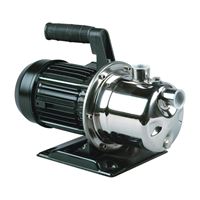 Simer 2825SS Utility Pump, 1-Phase, 9.8 A, 115 V, 1 hp, 1 in Outlet, 10 gpm, Stainless Steel 