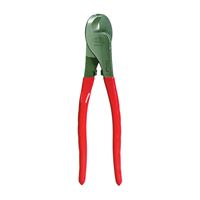 Crescent 0890CSJ Cable Cutter, 9-1/2 in OAL, Alloy Steel Jaw, Non-Slip Grip Handle, Red Handle 