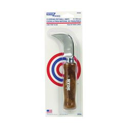 HYDE 20350 Flooring/Drywall Knife, 2-1/2 in W Blade, Cutlery Steel Blade, Hardened, Honed and Tempered Handle 