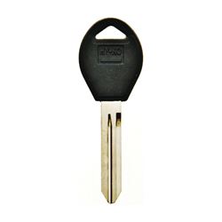 HY-KO 12005DA34 Automotive Key Blank, Brass/Plastic, Nickel, For: Nissan Vehicle Locks 5 Pack 