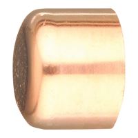 EPC 30624 Tube Cap, 3/8 in, Sweat, Wrot Copper 