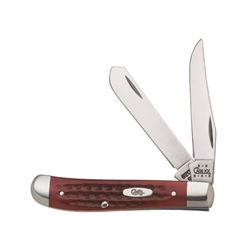 CASE 784 Folding Pocket Knife, 2.7 in Clip, 2-3/4 in Spey L Blade, Tru-Sharp Surgical Stainless Steel Blade, 2-Blade 