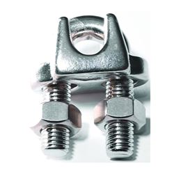 BARON 260S-1/8 Wire Rope Clip, Stainless Steel 