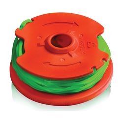 WORX WA0014 Spool and Line, 0.08 in Dia, 20 ft L, Co-Polymer Nylon Resin, Green 