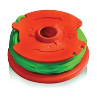 WORX WA0014 Spool and Line, 0.080 in Dia, 20 ft L, Co-Polymer Nylon Resin, Green 