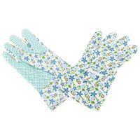 Diamondback C001 Garden Gloves with PVC Dots, Women's, One-Size, Fabric 80% Cotton 20% polyester