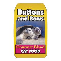 Buttons and Bows 10226 Cat Food, Chicken Flavor, 18 lb Bag 