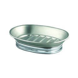 iDESIGN 76050 Soap Dish, Stainless Steel, Pack of 2 