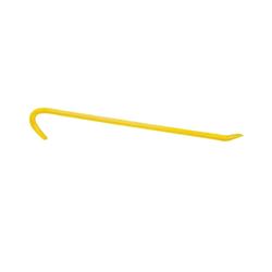 Stanley 55-130 Ripping Bar, 30 in L, Beveled/Slotted Tip, 1-1/4 in Claw Blade Width 1, 1 in Claw Blade Width 2 Tip, HCS 