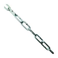 BARON 6201 Link Chain, 1/0 AWG, 250 ft L 