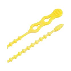 GB 45-12BEADYW Cable Tie, Resin, Safety Yellow 