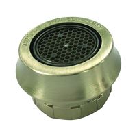 Boston Harbor A500157NNP-51 Faucet Aerator, 55/64 in Female, Plastic, Brushed Nickel, For: Bathroom Faucet SKU#2128619 