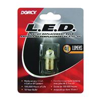Dorcy 41-1644 Replacement Bulb, LED Lamp, 40 Lumens Lumens, 100,000 hr Average Life 