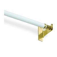 Kenney KN392/1 Sash Rod, 7/16 in Dia, 48 to 84 in L, White 