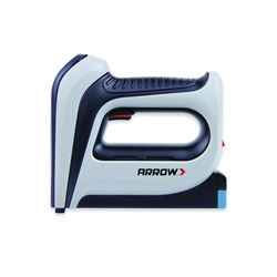 Arrow T50DCD Staple Gun, 1/4 to 1/2 in W Crown, T50 Staple, Includes: Charger 