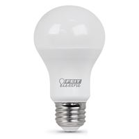 Feit Electric A800/835/10KLED/4 LED Lamp, General Purpose, A19 Lamp, 60 W Equivalent, E26 Lamp Base, Neutral White Light 